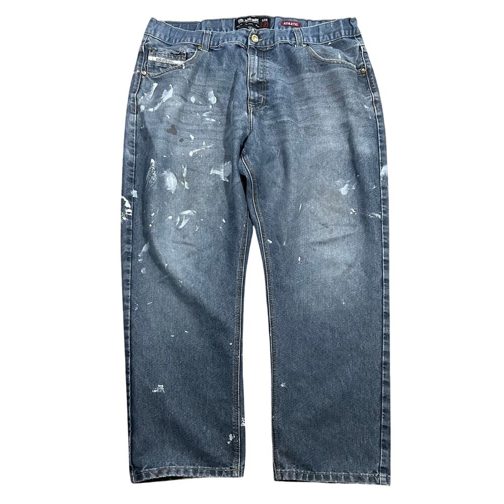 Vintage Y2K Ecko Unltd Jeans Men’s 42x29 Painters Distressed Streetwear Baggy